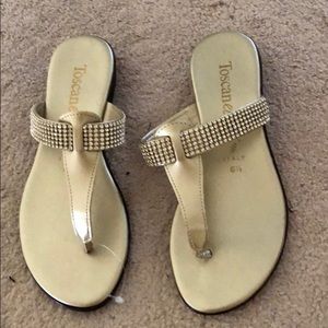 New never worn sandals